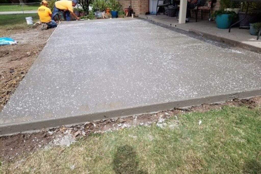 Concrete Patio